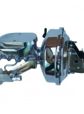 Leed Brakes 9" Chrome Power Booster w/ 4 Wheel Disc Proportioning Valve Pontiac Tempest 1964-1970                                     - 2F6B4 - Image 8