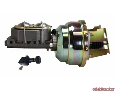 Leed Brakes 8" Zinc Dual Power Booster 1-1/8" Bore Master Adjustable Proportioning Valve Chevrolet Nomad 1955-1957 - 3M105