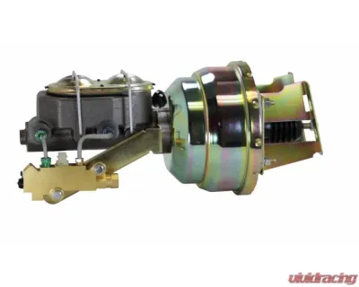 Leed Brakes 8" Zinc Dual Power Booster 1-1/8" Bore Master Side Mount Valve Disc Disc Chevrolet Nomad 1955-1957 - 3M1A3