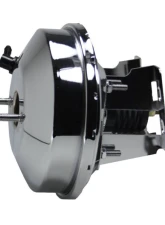 Leed Brakes 9" Chrome Power Booster 1-1/8" Bore Flat Top Master Adjustable Proportioning Valve Chevrolet Nomad 1955-1957                                     - 4F605 - Image 3