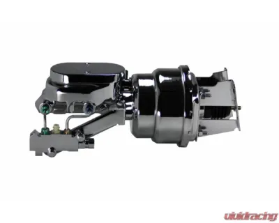 Leed Brakes 7" Chrome Disc Drum Dual Power Booster Chevrolet Nomad 1955-1957 - 4L6B2