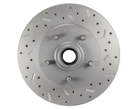 Leed Brakes Right Side Maxgrip XDS Cross Drilled & Slotted Rotor Pontiac Tempest 1967-1970