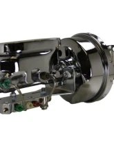 Leed Brakes 7" Chrome Power Brakes Front Disc Rear Drum Ford Mustang Automatic Transmission 1964-1966                                     - 6JF92 - Image 7