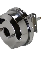 Leed Brakes 7" Chrome Power Brakes Front Disc Rear Drum Ford Mustang Automatic Transmission 1964-1966                                     - 6JF92 - Image 2