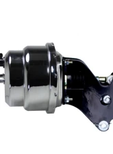 Leed Brakes 7" Chrome Dual Power Booster 1-1/8" Bore Flat Top Master GMC K15 | K1500 Pickup 1967-1972                                     - 776 - Image 2