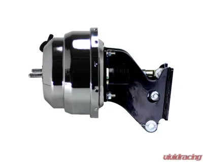 Leed Brakes 8" Chrome Dual Power Booster 1-1/8" Bore Flat Top Master GMC K15 | K1500 Pickup 1967-1972 - 796