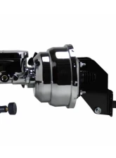 Leed Brakes 8" Chrome Dual Power Booster 1-1/8" Bore Master w/ Adjustable Valve Plymouth Fury 1962-1964                                     - A9605 - Image 3