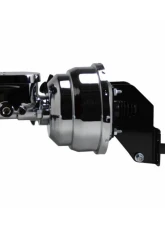 Leed Brakes 8" Chrome Dual Power Booster 1-1/8" Bore Master w/ Adjustable Valve Plymouth Fury 1962-1964                                     - A9605 - Image 2