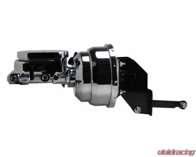 Leed Brakes 8" Chrome Dual Power Booster w/ Disc Drum Proportioning Valve Plymouth Fury 1962-1964 - A96B2