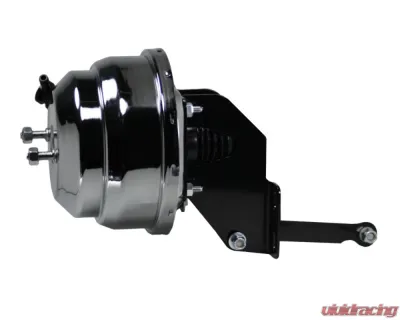 Leed Brakes 8" Chrome Dual Power Booster w/ 4 Wheel Disc Proportioning Valve Plymouth Fury 1962-1964 - A96B4