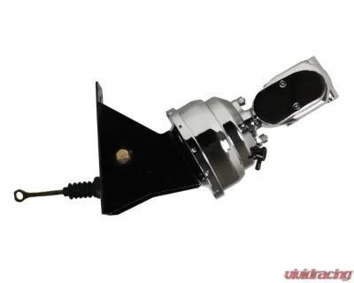 Leed Brakes 8" Chrome Dual Power Booster 1" Bore Master Ford Bronco 1966-1977 - B9F