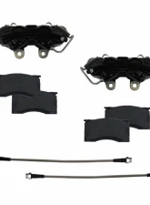 Leed Brakes 4 Piston Black Powder Coated Calipers Ford Mustang 1964-1967                                     - BCC0001 - Image 3