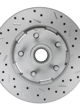 Leed Brakes 4 Piston Caliper w/ Maxgrip XDS Rotors & Black Powder Coated Calipers Ford Mustang 1964-1967                                     - BCC0001RKX - Image 2