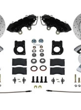 Leed Brakes Spindle Kit w/ Drilled Rotors & Black Powder Coated Calipers Mercury Montego 1970-1971                                     - BFC0002SMX - Image 8