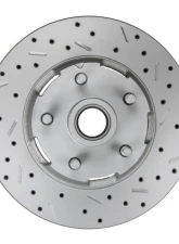 Leed Brakes Spindle Kit w/ Drilled Rotors & Black Powder Coated Calipers Ford Victoria 1957-1960                                     - BFC0025SMX - Image 5