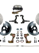 Leed Brakes Disc Disc Cross Drilled and Slotted Manual Front Disc Brake Kit Pontiac Tempest 1964-1970                                     - BFC1002-3A3X - Image 8