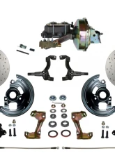 Leed Brakes Cast Iron Power Front Disc Brake Kit w/ 9" Booster Disc Drum Pontiac Tempest 1964-1970                                     - BFC1002-E1A1X - Image 8
