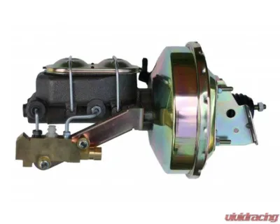 Leed Brakes Cast Iron Power Front Disc Brake Kit w/ 9" Booster Disc Drum Pontiac Tempest 1964-1970 - BFC1002-E1A1X