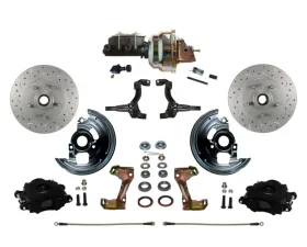 Leed Brakes Cast Iron Power Front Disc Brake Kit w/ 8