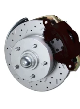 Leed Brakes Power Front Disc Brake Kit 2" Drop Spindle 8" Dual Booster Adjustable Proportioning Valve Pontiac Tempest 1964-1970                                     - BFC1003-M105X - Image 2