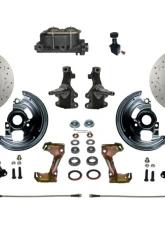 Leed Brakes 2" Drop Spindle Manual Front Disc Brake Kit Pontiac Tempest 1964-1970                                     - BFC1003-305X - Image 8
