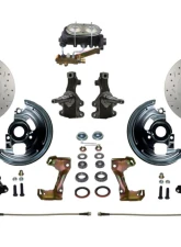 Leed Brakes 2" Drop Cast Iron Spindle Manual Front Disc Brake Kit Pontiac Tempest 1964-1970                                     - BFC1003-3A1X - Image 8
