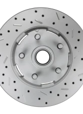 Leed Brakes Manual Front Kit w/ Drilled Rotors & Black Powder Coated Calipers Plymouth Fury III 1965-1972                                     - BFC2003-C05X - Image 2