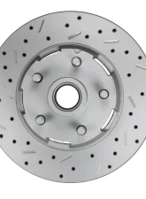 Leed Brakes Manual Front Kit w/ Drilled Rotors & Black Powder Coated Calipers Plymouth Fury III 1965-1972                                     - BFC2003-C05X - Image 3