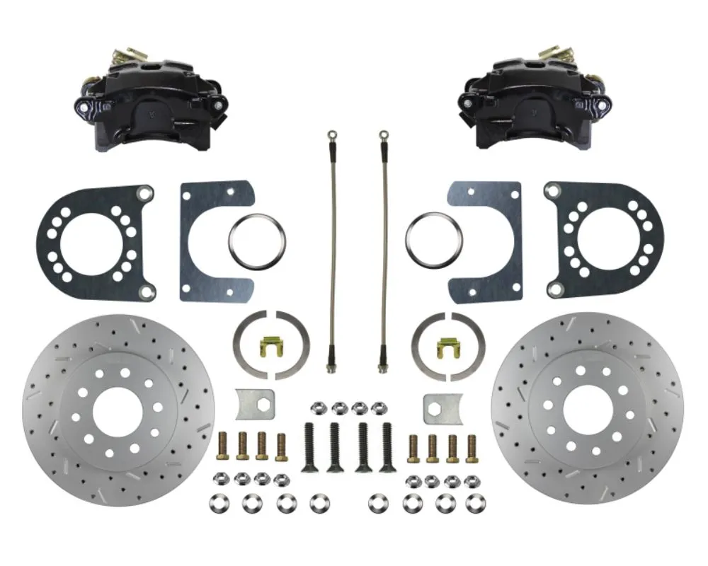Leed Brakes 8" & 9" Small Bearing Rear Disc Brake Conversion Kit Ford Victoria 1957-1964 - BRC0001X