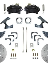 Leed Brakes Maxgrip XDS Black Powder Coated Calipers Rear Disc Brake Conversion Kit Chevrolet Nova 1962-1967                                     - BRC1001X - Image 12