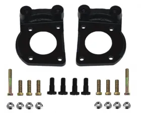 Leed Brakes 4 Piston K/H Caliper Mounting Bracket Set w/ Hardware Ford Mustang 1964-1967