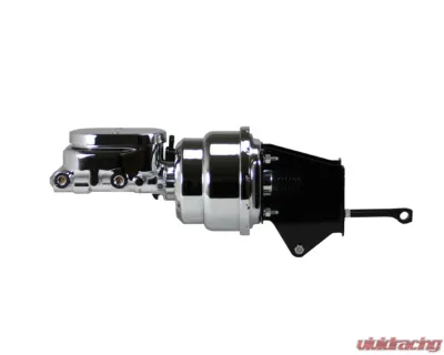Leed Brakes 7" Chrome Dual Power Booster 1" Bore Master Jeep CJ7 1976-1986 - C7F