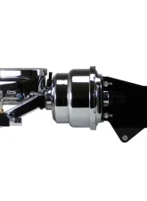 Leed Brakes 7" Chrome Dual Power Booster 1" Bore Master Side Mount Valve Disc Drum Jeep CJ7 1976-1986                                     - C7FB2 - Image 3