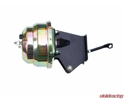 Leed Brakes 8" Zinc Dual Power Booster 1" Bore Master Side Mount Valve Disc Drum Jeep CJ7 1976-1986 - C83A1
