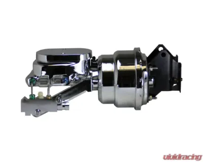 Leed Brakes 7" Chrome Disc/Disc Dual Power Booster Ford F Series | F-100 Pickup 1957-1972 - ET6B4