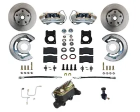 Leed Brakes 4 Piston Manual Front Disc Brake Conversion Ford Mustang 1964-1966