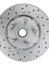 Leed Brakes Power Disc Brake Conversion w/ 4 Piston Calipers Maxgrip XDS Rotors Ford Mustang Manual Trans 1964-1966                                     - FC0001-H405MX - Image 4