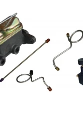 Leed Brakes Manual Disc Brake Conversion w/ 4 Piston Caliper Maxgrip XDS Rotors Mercury | Ford 1967-1969                                     - FC0002-405X - Image 4