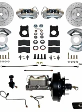 Leed Brakes Power Disc Brake Conversion w/ 4 Piston Caliper Maxgrip XDS Rotors Ford | Mercury Automatic Transmission 1970                                     - FC0003-3405AX - Image 14