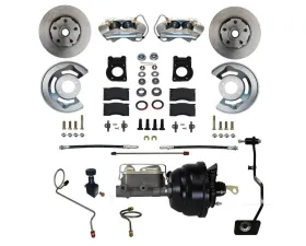 Leed Brakes 4 Piston Power Disc Brake Conversion Ford | Mercury Manual Transmission 1970