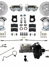 Leed Brakes Power Disc Brake Conversion w/ 4 Piston Maxgrip XDS Rotors  Ford | Mercury 1971-1973                                     - FC0004-W405X - Image 13