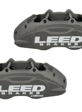 Leed Brakes 4 Piston Maxgrip Lite Front Disc Brake Conversion Kit w/ Maxgrip XDS Rotors Mercury | Ford 1970-1973                                     - FC0006SMX - Image 2