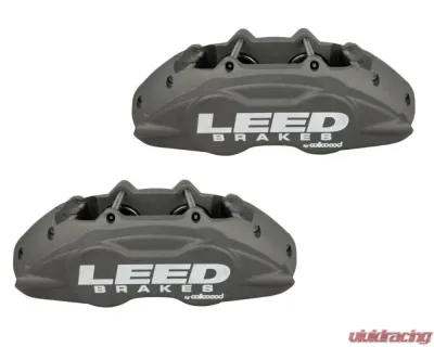 Leed Brakes 4 Piston Maxgrip Lite Front Disc Brake Conversion Kit w/ Maxgrip XDS Rotors Mercury | Ford 1970-1973 - FC0006SMX