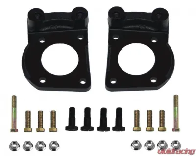 Leed Brakes 4 Piston Maxgrip Lite Front Disc Brake Conversion Kit w/ Maxgrip XDS Rotors Mercury | Ford 1970-1973 - FC0006SMX