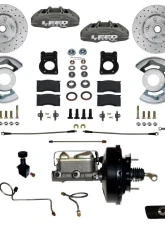 Leed Brakes 4 Piston Maxgrip Lite Power Disc Brake Conversion w/ Maxgrip XDS Rotors Mercury | Ford 1970                                     - FC0007-3405AX - Image 13
