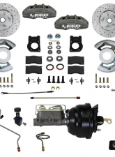 Leed Brakes 4 Piston Maxgrip Lite Power Disc Brake Conversion w/ Maxgrip XDS Rotors Mercury | Ford 1970                                     - FC0007-X405MX - Image 15