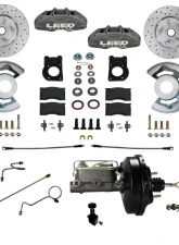 Leed Brakes 4 Piston Maxgrip Lite Power Disc Brake Conversion w/ Maxgrip XDS Rotors Mercury | Ford 1971-1973                                     - FC0008-W405X - Image 12