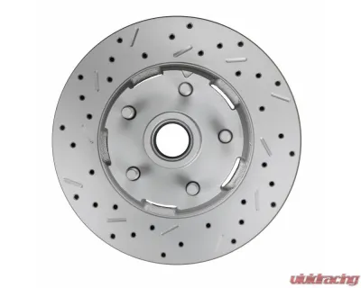 Leed Brakes 4 Piston Maxgrip Lite Power Disc Brake Conversion w/ Maxgrip XDS Rotors Mercury | Ford 1971-1973 - FC0008-W405X