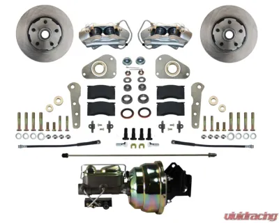 Leed Brakes 4 Piston Full Size Power Front Disc Brake Conversion Ford Victoria 1957-1960 - FC0025-8307