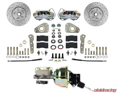 Leed Brakes 4 Piston Full Size Power Front Disc Brake Conversion Mercury Monterey 1964-1968 - FC0025-P307X